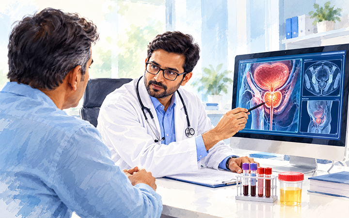 Cancer Screening - Male at Prachin Global Hospitals